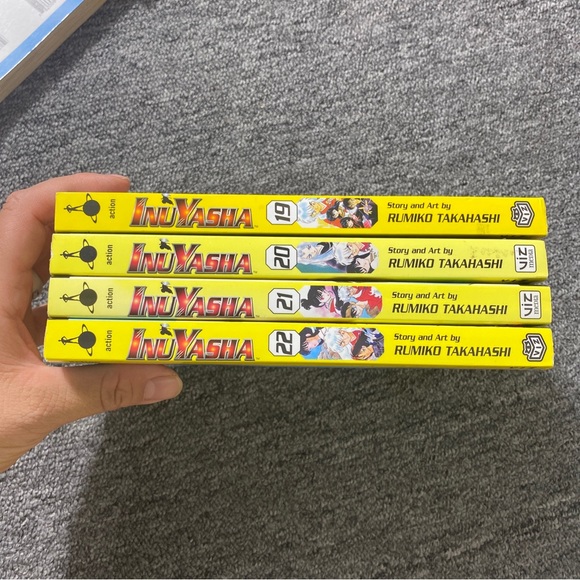 Inuyasha Manga Book Comic English Lot Set 19 Books Rumiko Takahashi - Picture 4 of 9